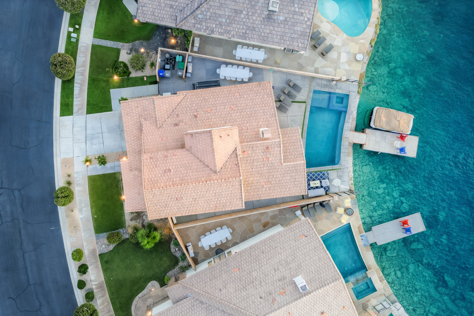 84325 Canzone Drive Indio, CA 92203 - Photo 46 of 53 an aerial view of a house with a yard
