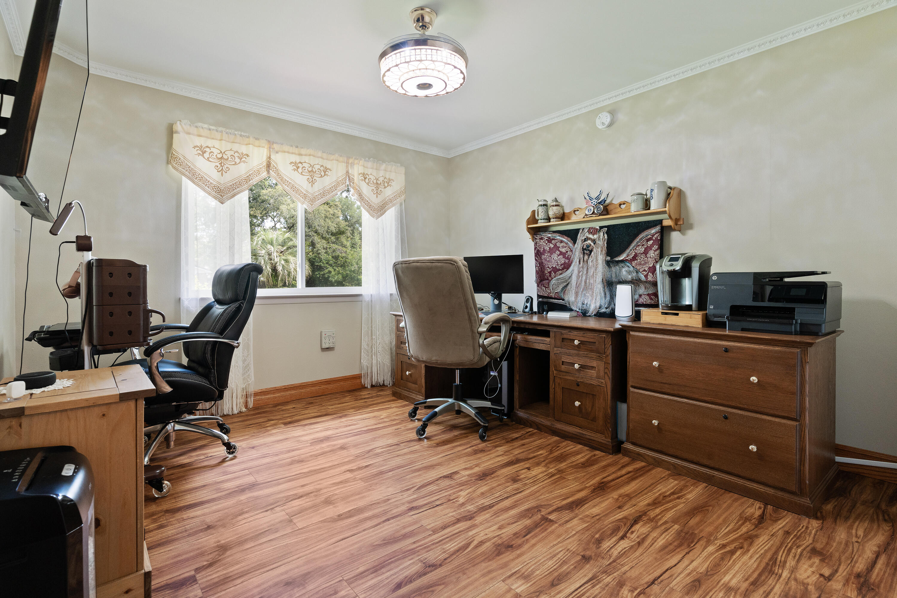 149 Raintree Boulevard Niceville, FL 32578 - Photo 39 of 72 a view of a workspace with furniture and a window