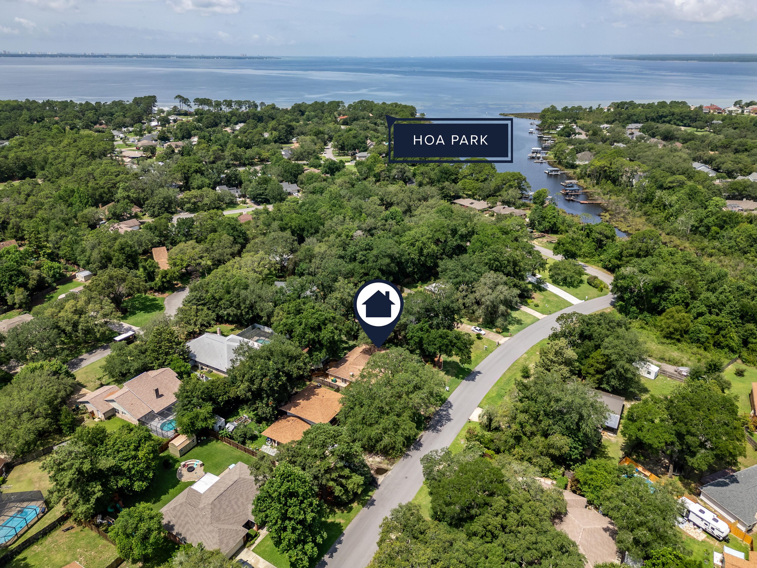 149 Raintree Boulevard Niceville, FL 32578 - Photo 61 of 72 15.4 Aerial View