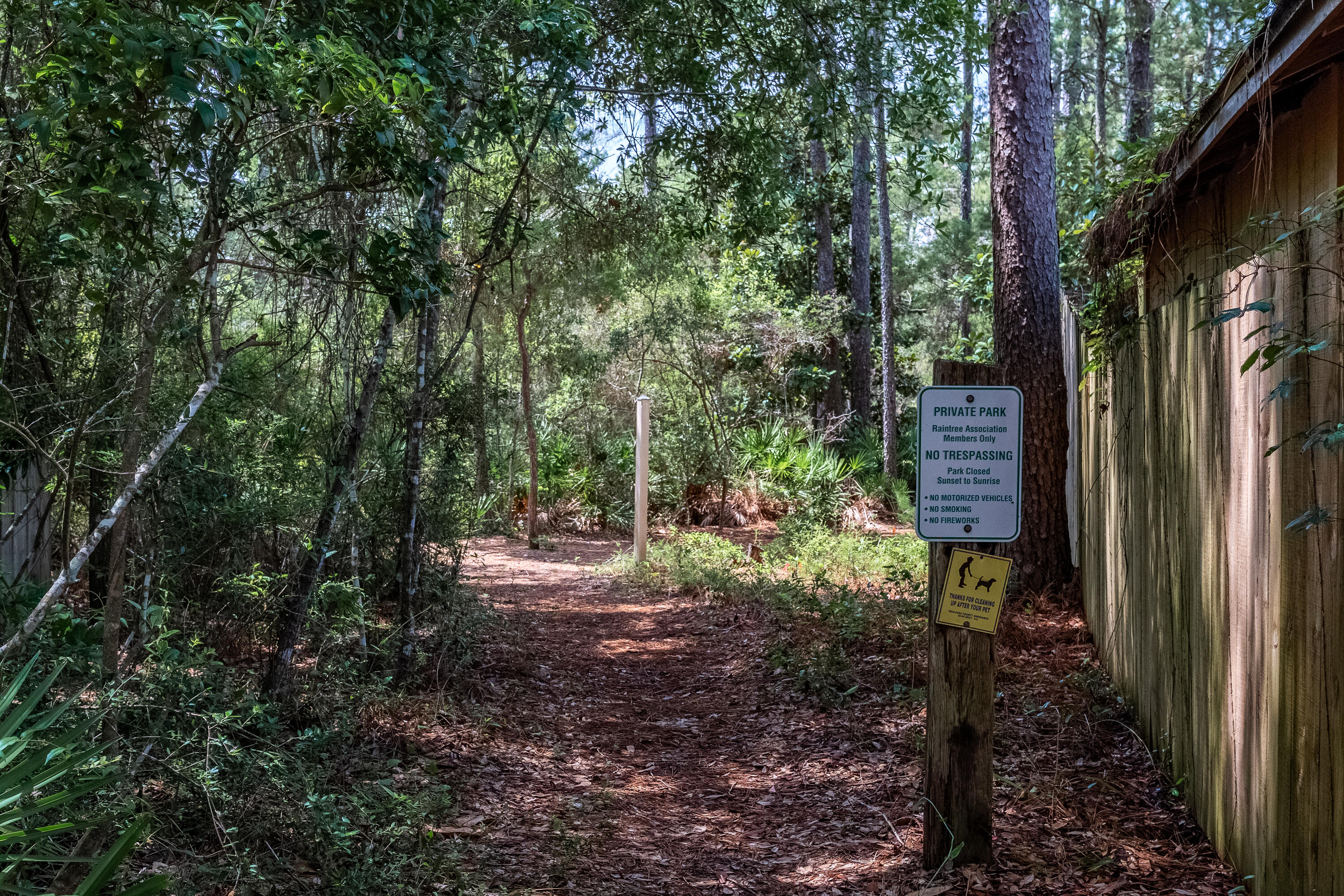 149 Raintree Boulevard Niceville, FL 32578 - Photo 70 of 72 a view of a yard with plants and trees