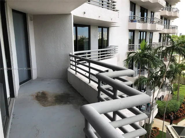 a city view with tall buildings