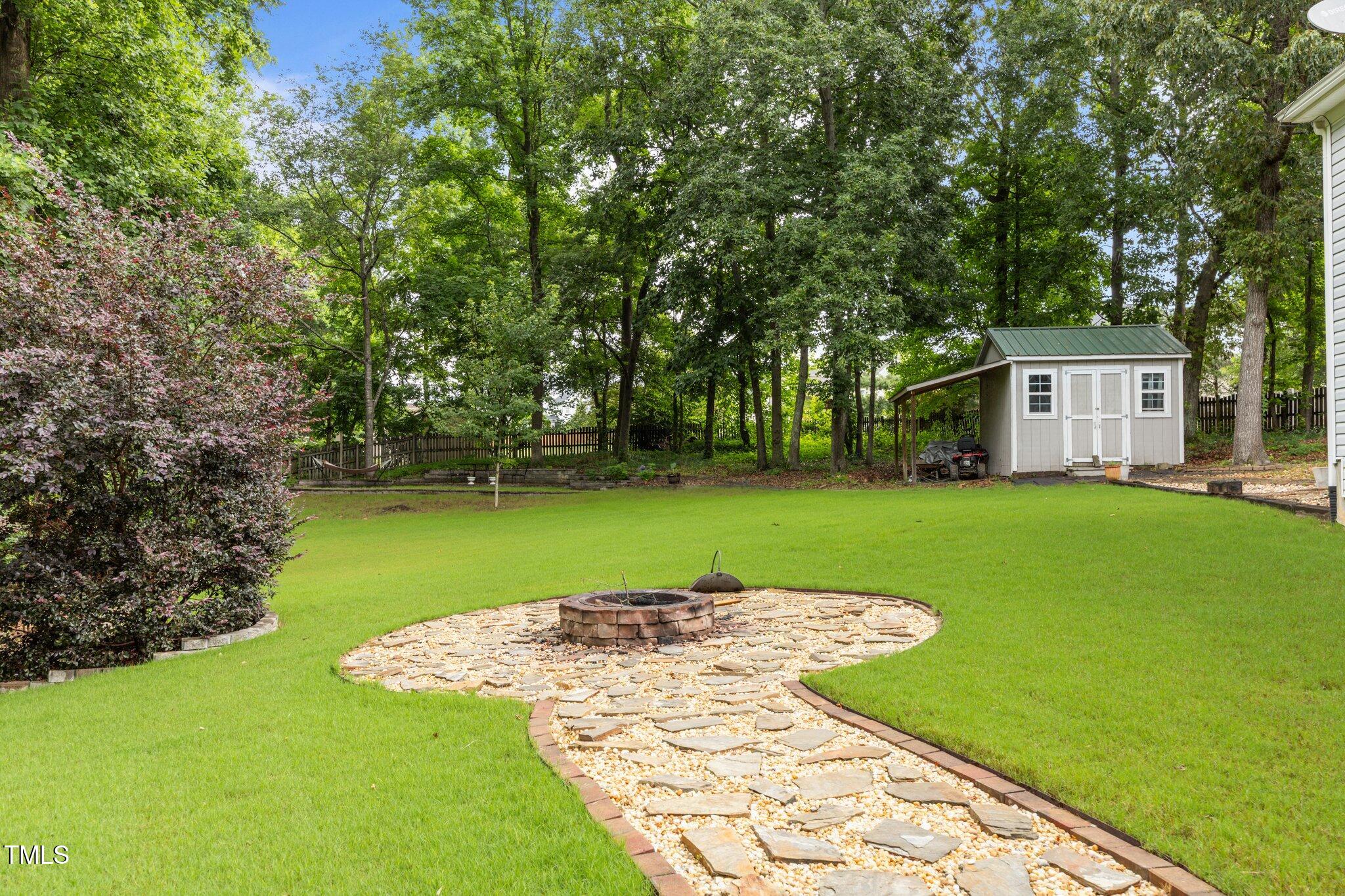 8116 Mosby Way Willow Spring, NC 27592 - Photo 34 of 43 Fire Pit