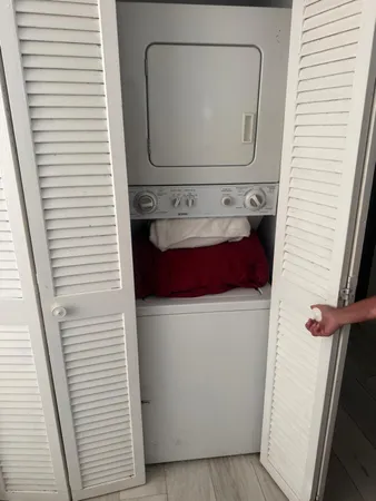 a view of washer and dryer