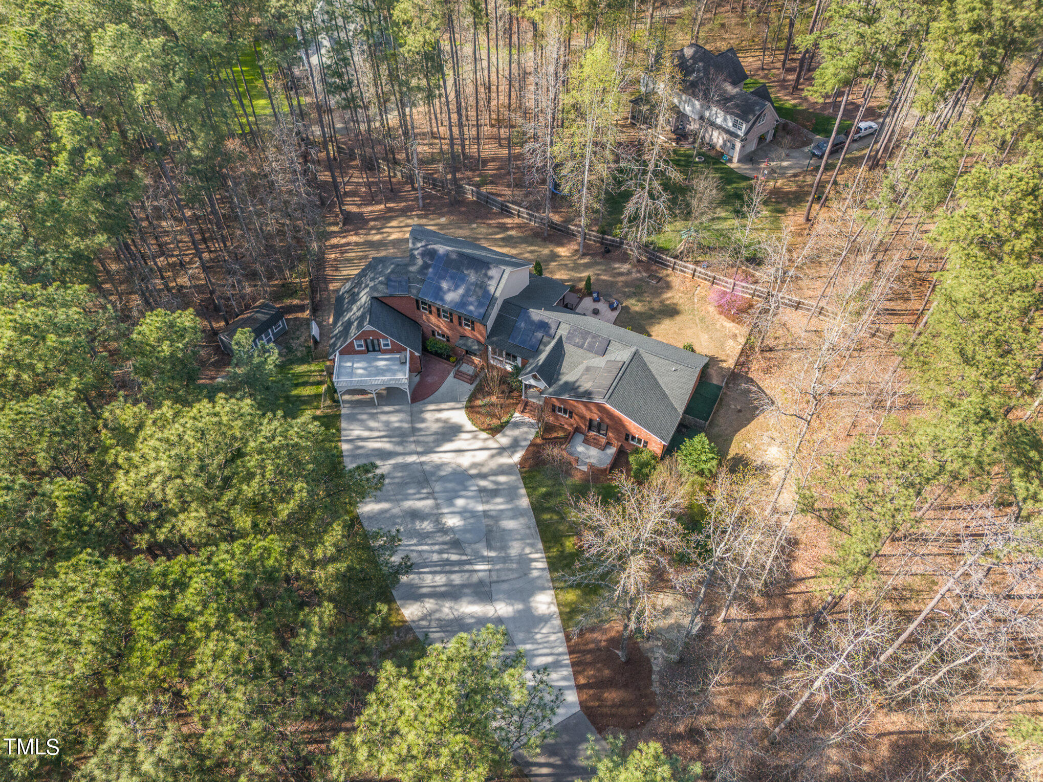 8404 Smith Road Apex, NC 27539 - Photo 2 of 19 Wooded lot with quiet, peaceful scenery