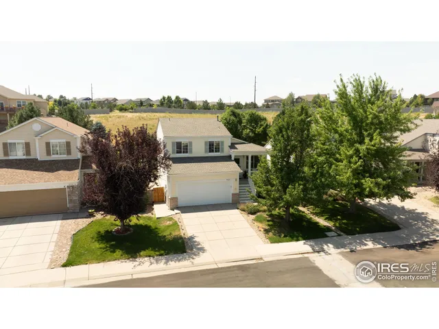 a view of a terrace with a garden