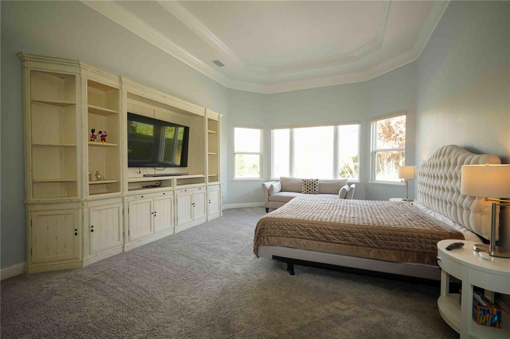 6219 Tiroco Way Windermere, FL 34786 - Photo 15 of 41 a bedroom with a bed and a flat screen tv