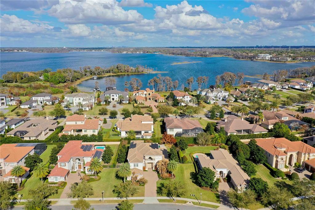 6219 Tiroco Way Windermere, FL 34786 - Photo 33 of 41 an aerial view of residential building with outdoor space