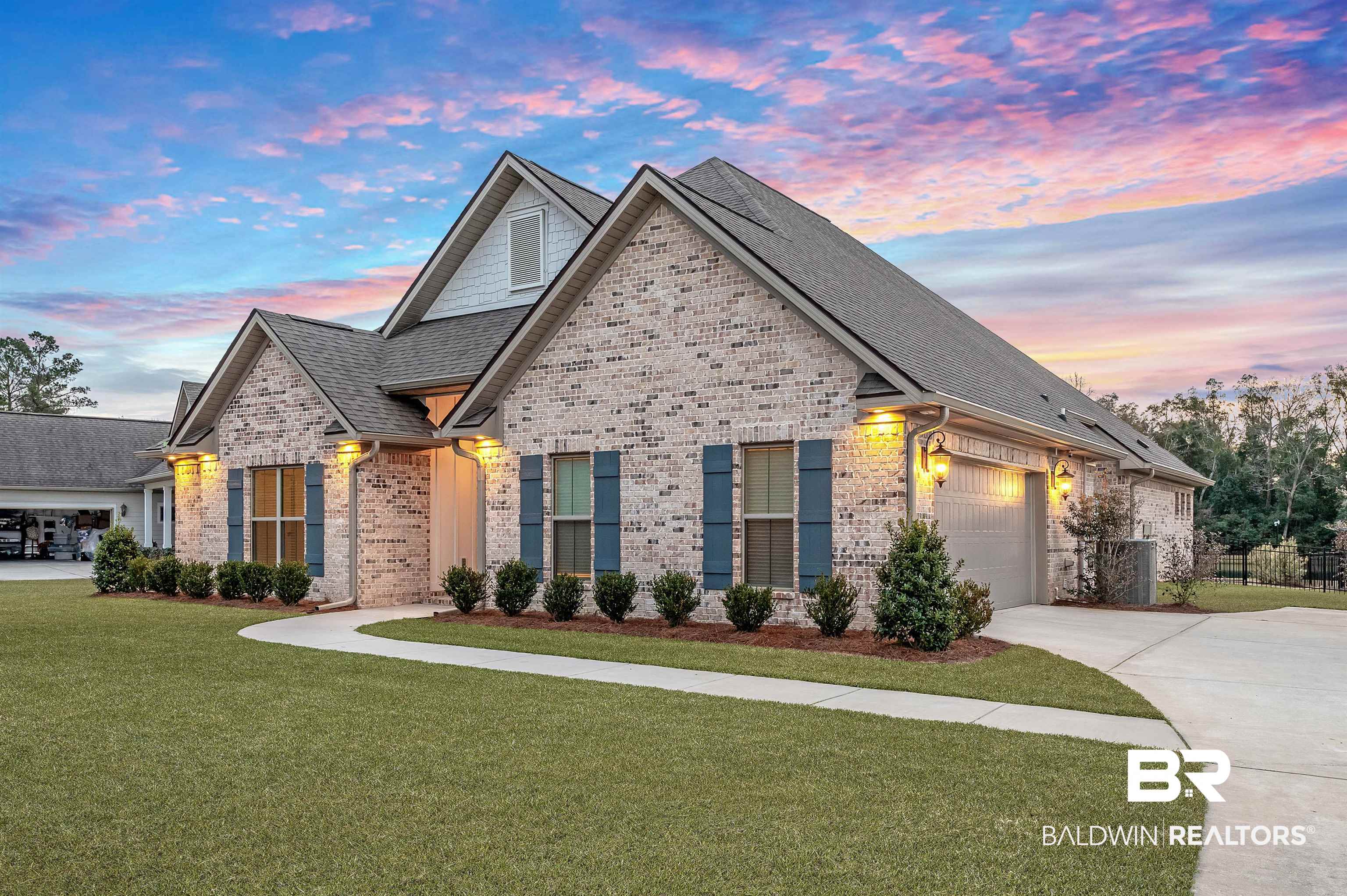 284 Fennec Street Fairhope, AL 36532 - Photo 73 of 73 Front View @ Twlight