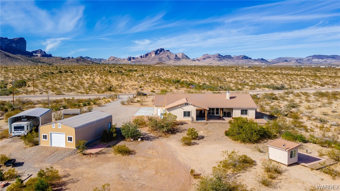 1830 Egar Road Golden Valley, AZ 86413 - Photo 65 of 84 an aerial view of a house with a ocean view