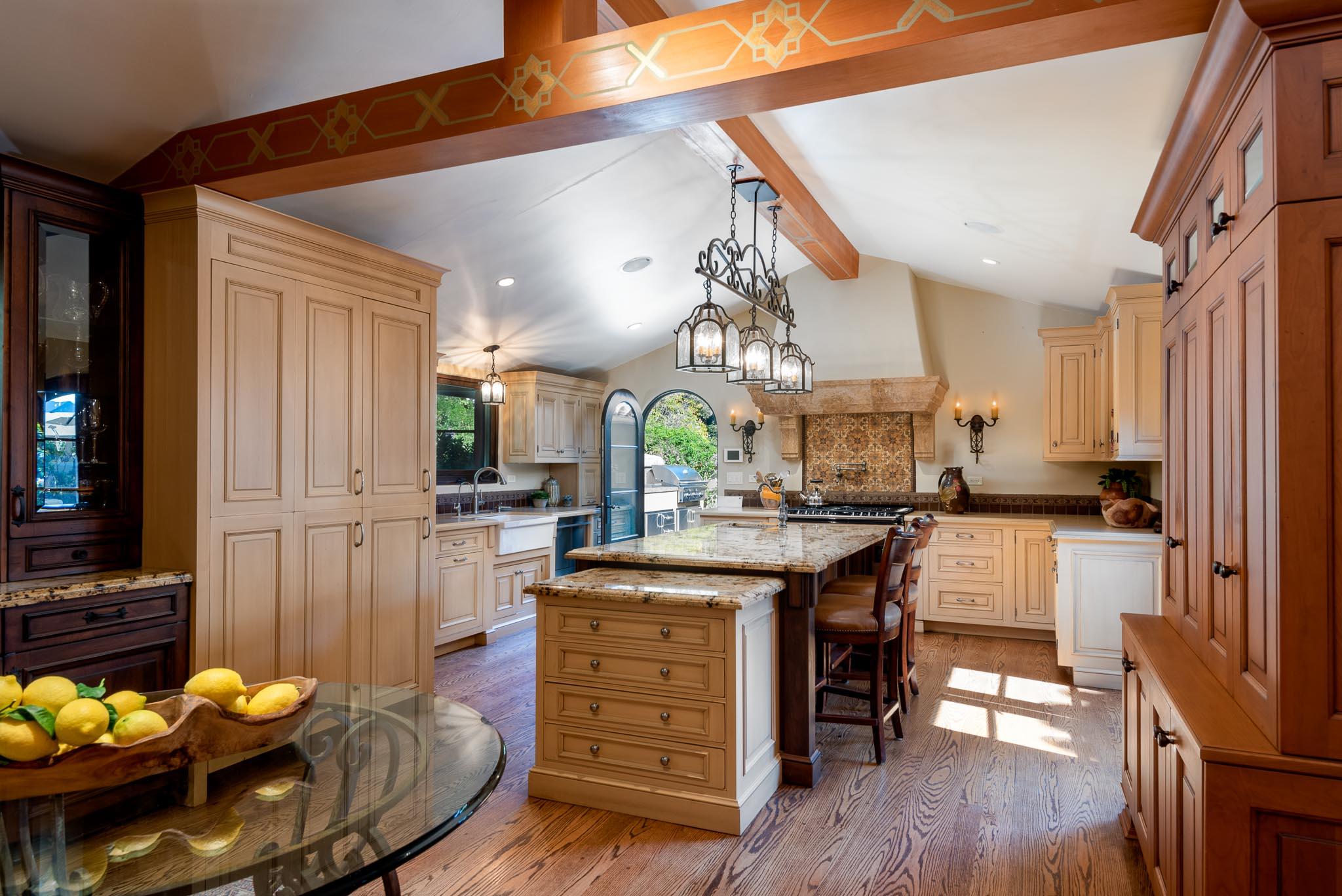 2166 Mission Ridge Road Santa Barbara, CA 93103 - Photo 10 of 27 a kitchen with a sink appliances and cabinets