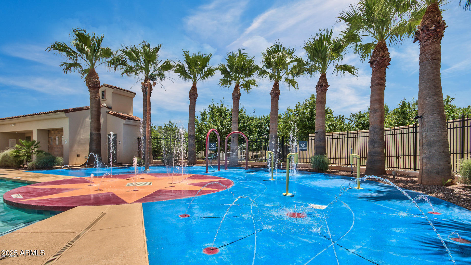 21287 North Black Rock Road, Unit 96 Buckeye, AZ 85396 - Photo 24 of 53 a view of a swimming pool with palm trees