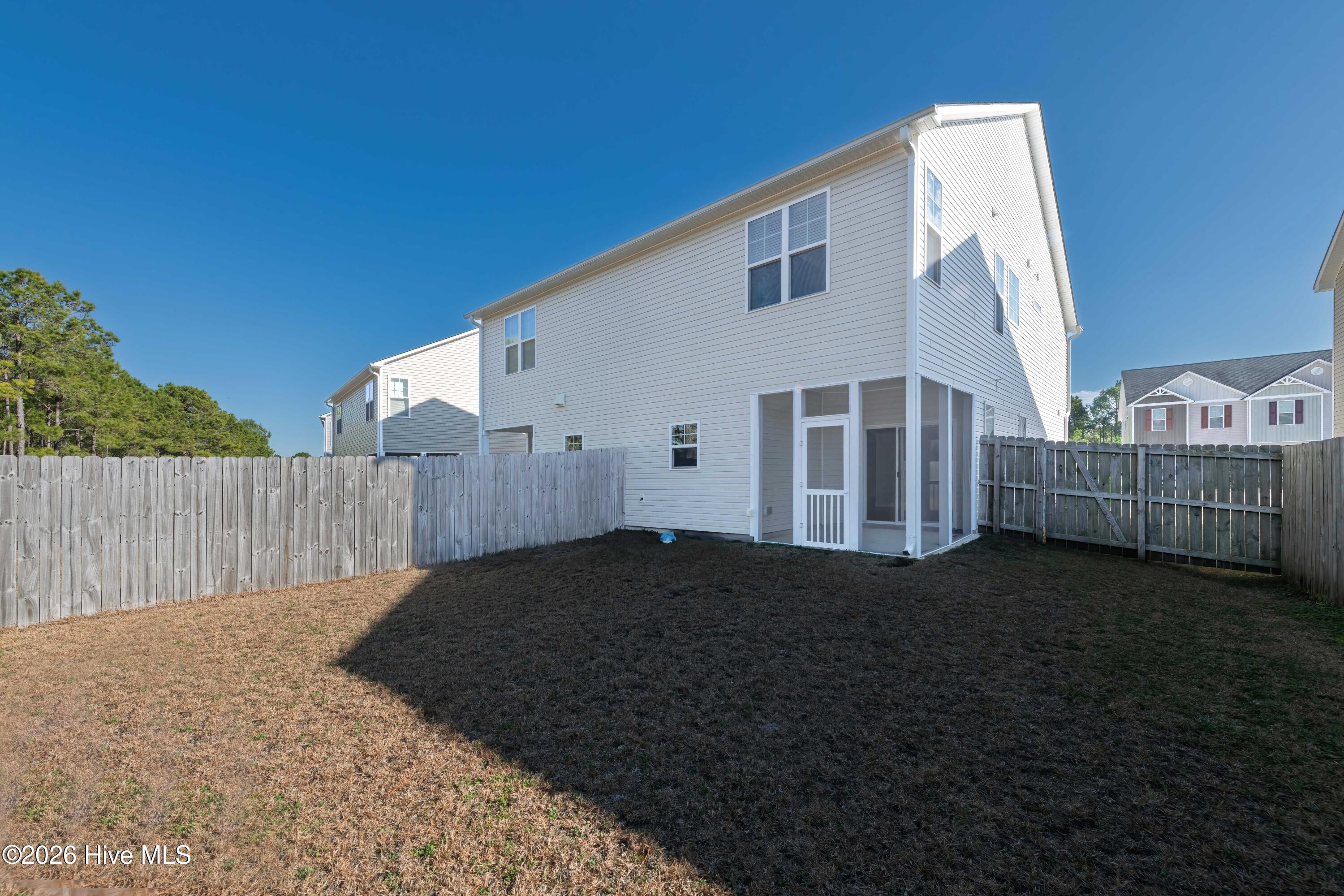 341 Frisco Way Holly Ridge, NC 28445 - Photo 41 of 48 Back yard