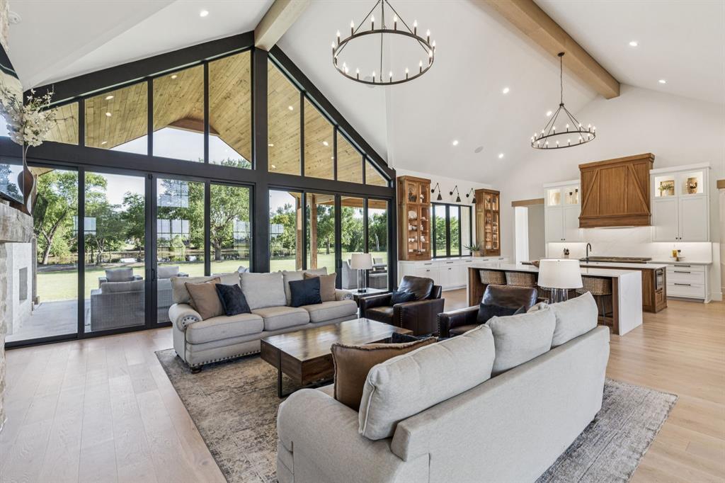 1890 McConnell Road Gunter, TX 75058 - Photo 3 of 40 a living room with furniture and large windows