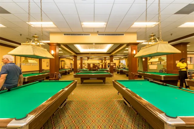 a view of an indoor swimming pool