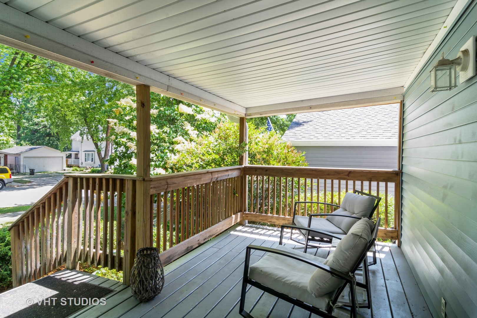 Undisclosed Address Hinckley, IL 60520 - Photo 2 of 10 a view of a two chairs in the balcony