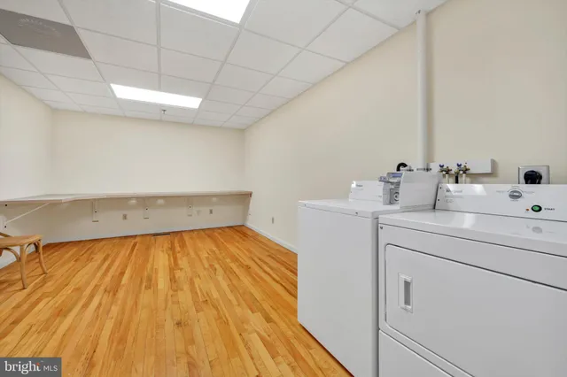 a room with storage and utility