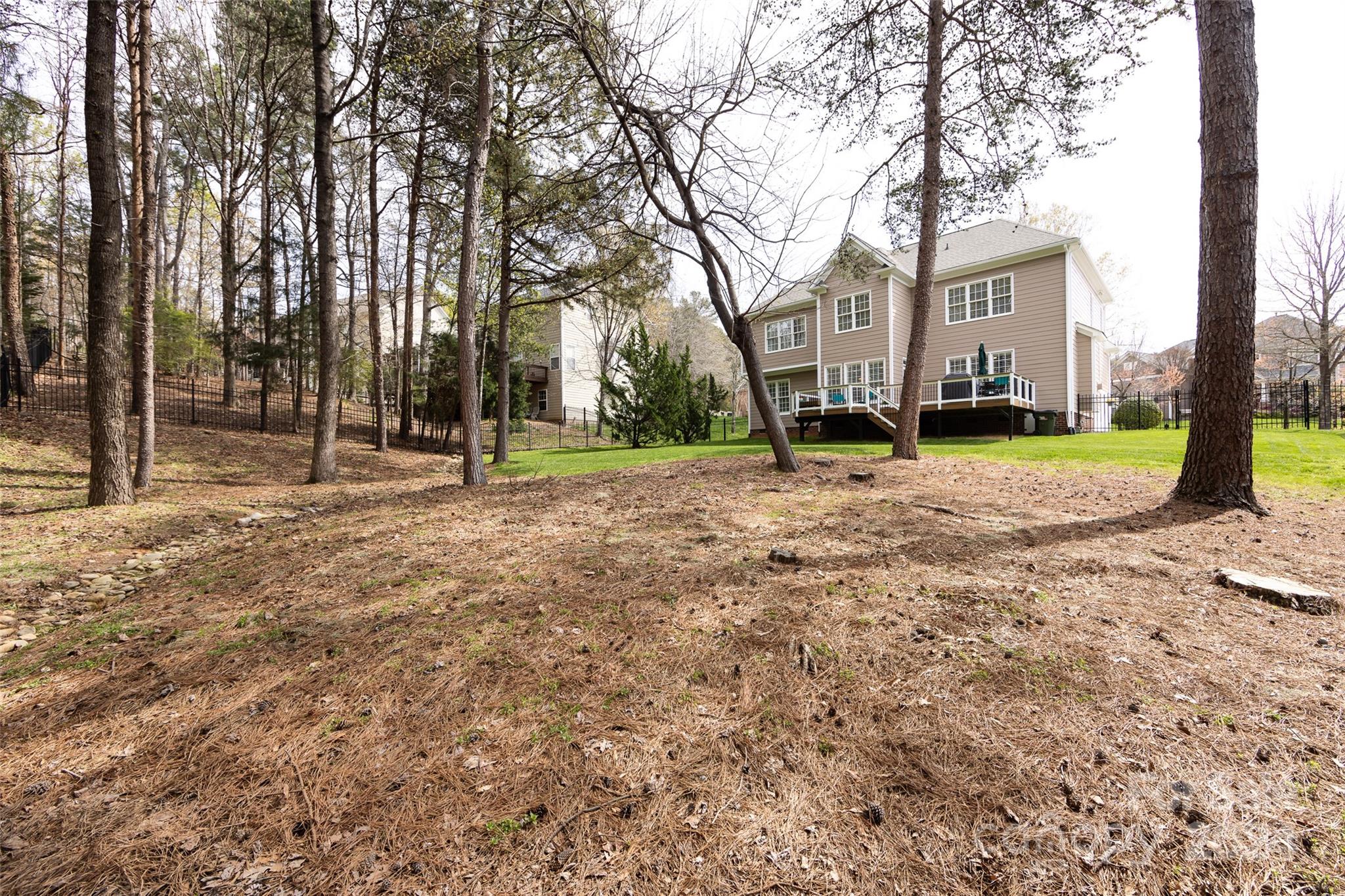 1820 Chestnut Hill Drive Tega Cay, SC 29708 - Photo 41 of 47 a view of road with large trees