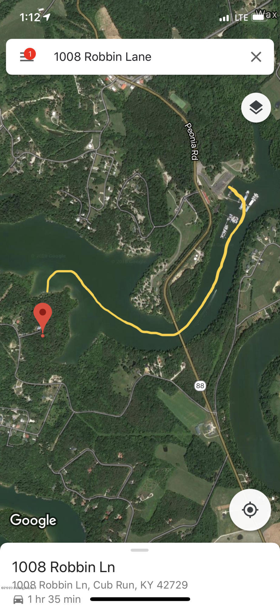 1008 Robbin Lane Cub Run, KY 42729 - Photo 33 of 41 Distance from dock to Wax Marina