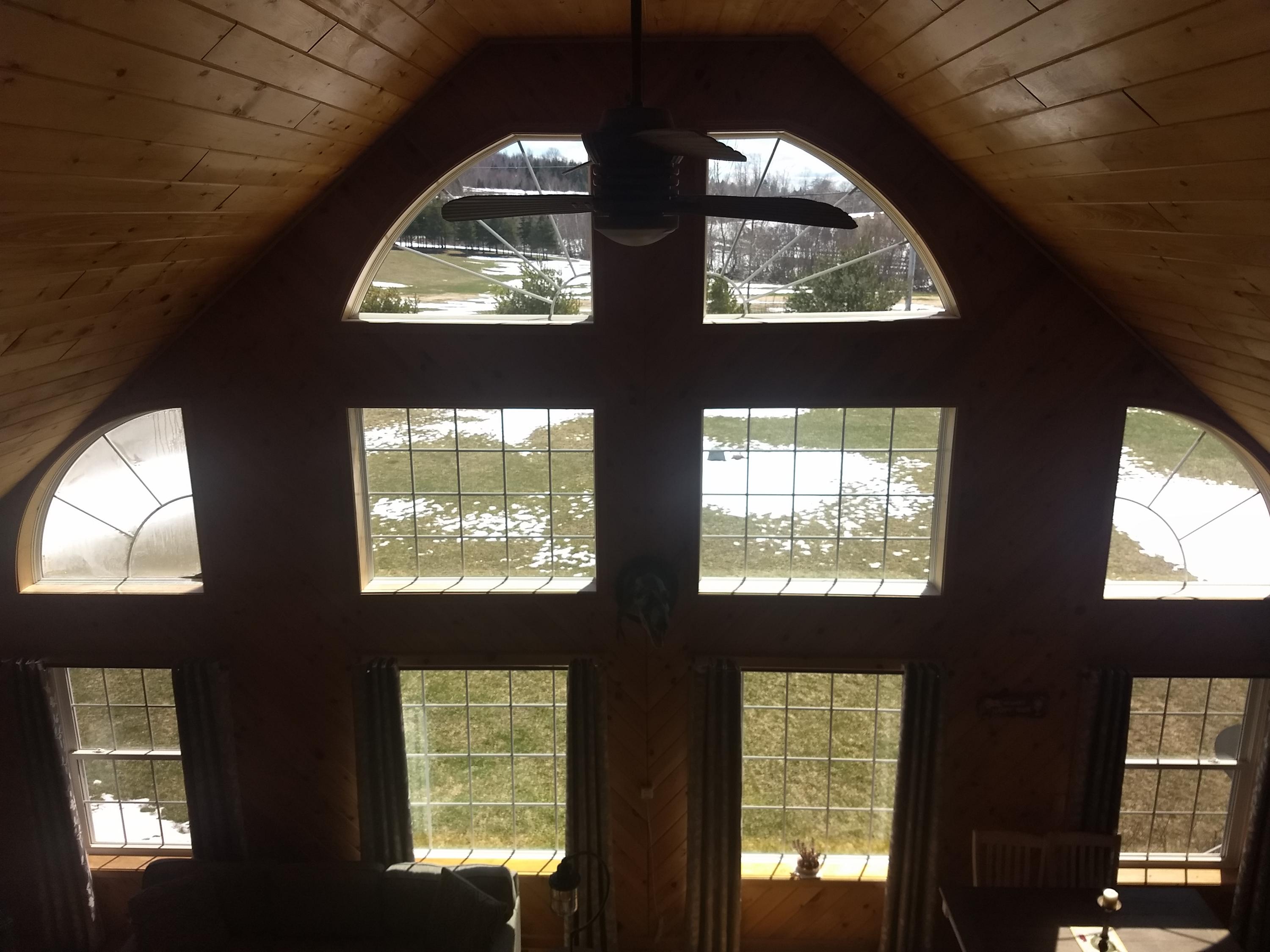 169 South Oakfield Road Linneus, ME 04730 - Photo 13 of 37 View from loft