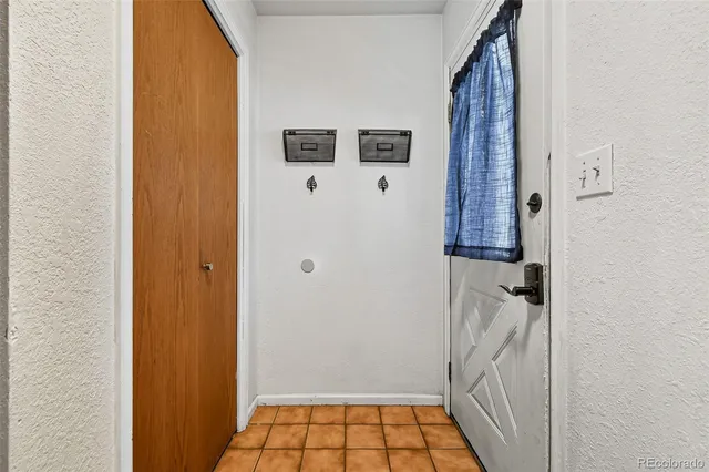 a view of front door