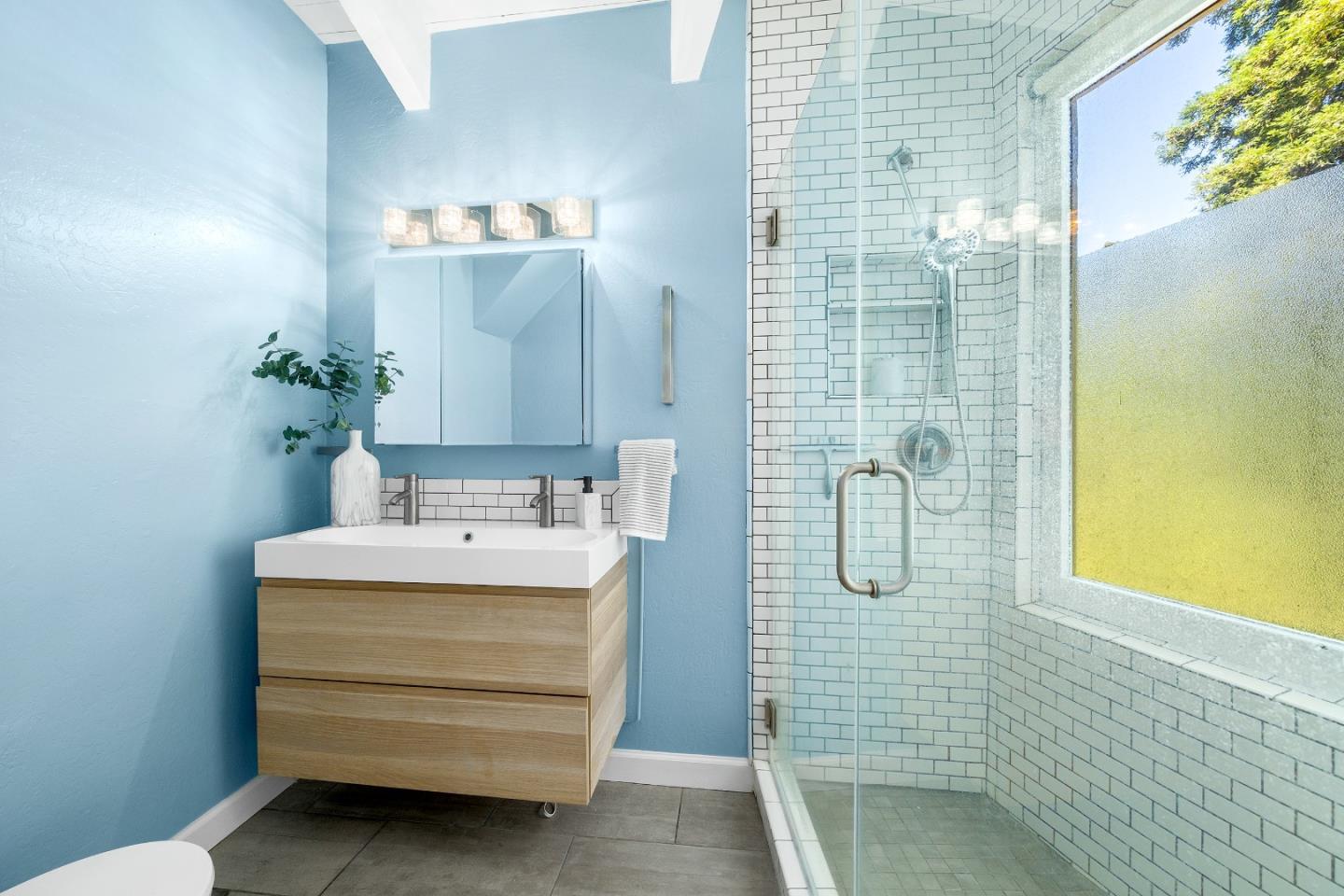 321 Valencia Road Aptos, CA 95003 - Photo 26 of 50 a bathroom with a shower