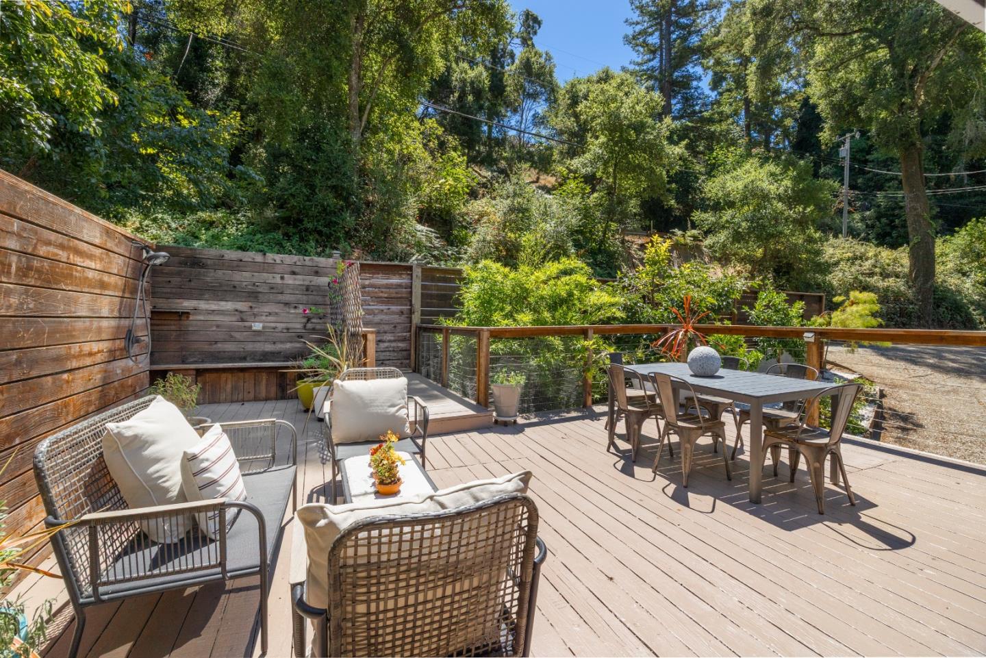 321 Valencia Road Aptos, CA 95003 - Photo 40 of 50 a view of a patio with a table and chairs