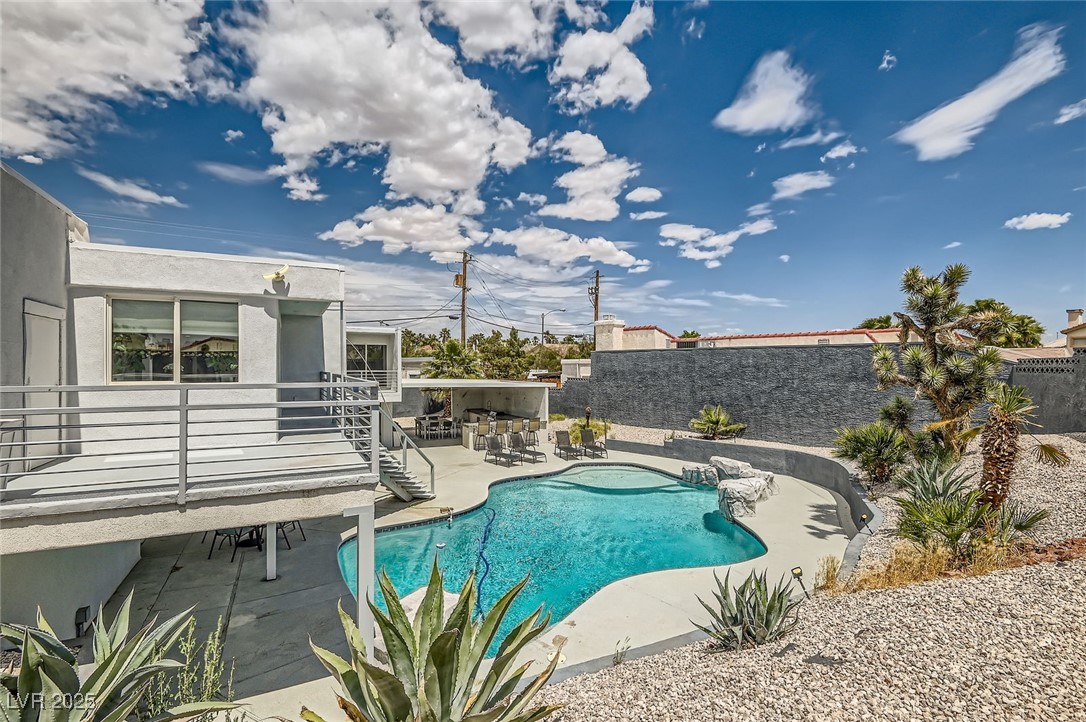 2520 Castlesands Way Las Vegas, NV 89121 - Photo 51 of 59 View of pool with a patio and a fenced backyard