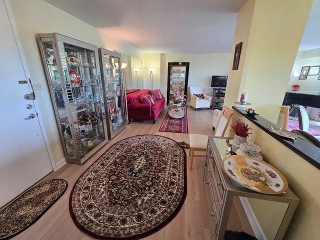 a room with furniture and window