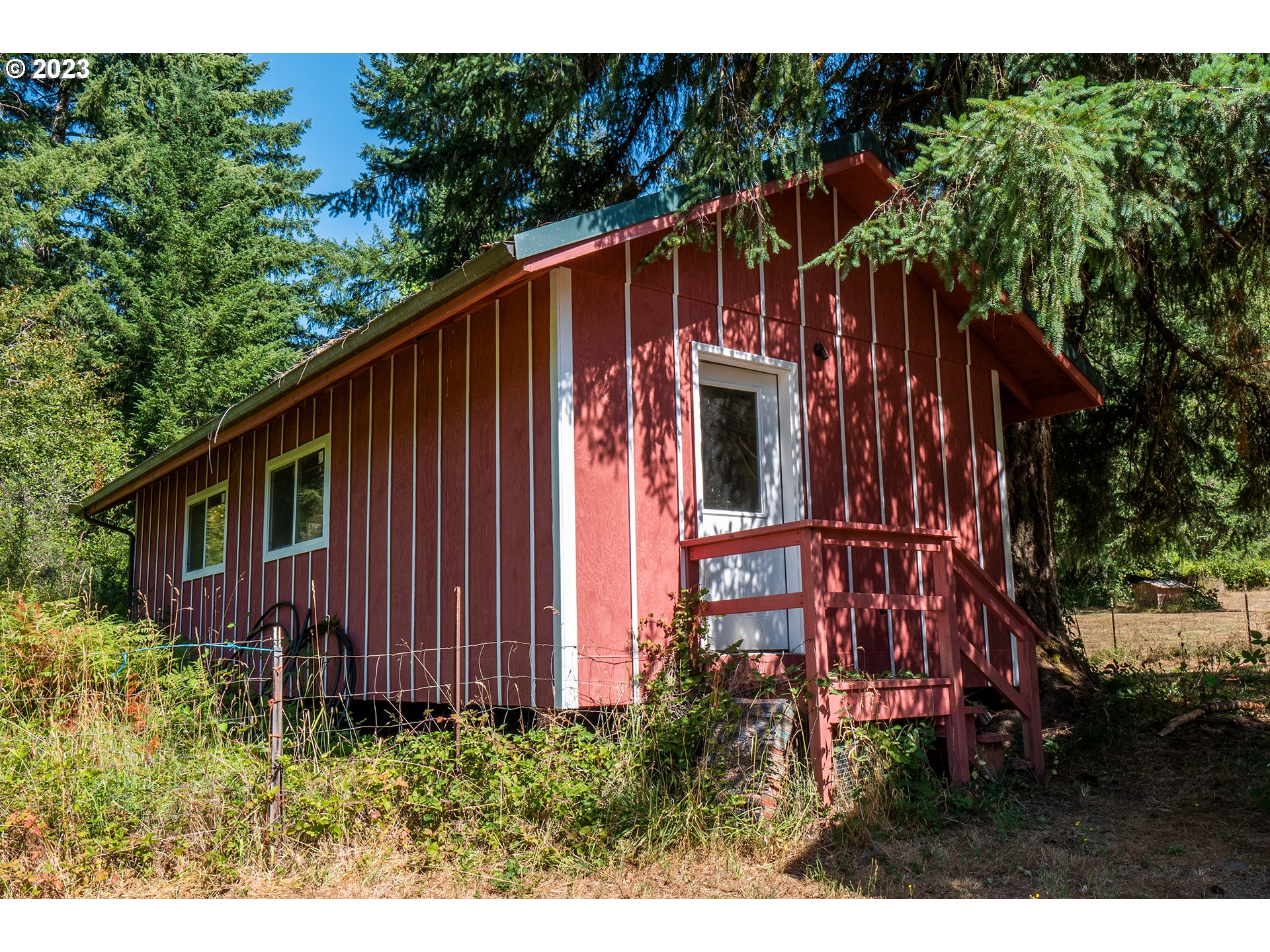 18624 Highway 36 Blachly, OR 97412 - Photo 11 of 46 a view of a house with a yard