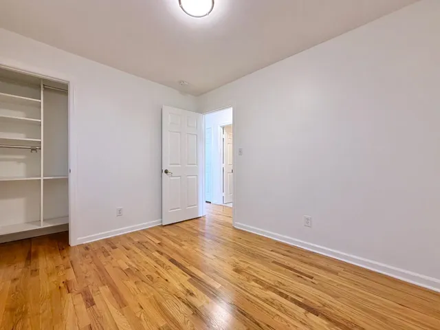 wooden floor in an empty room