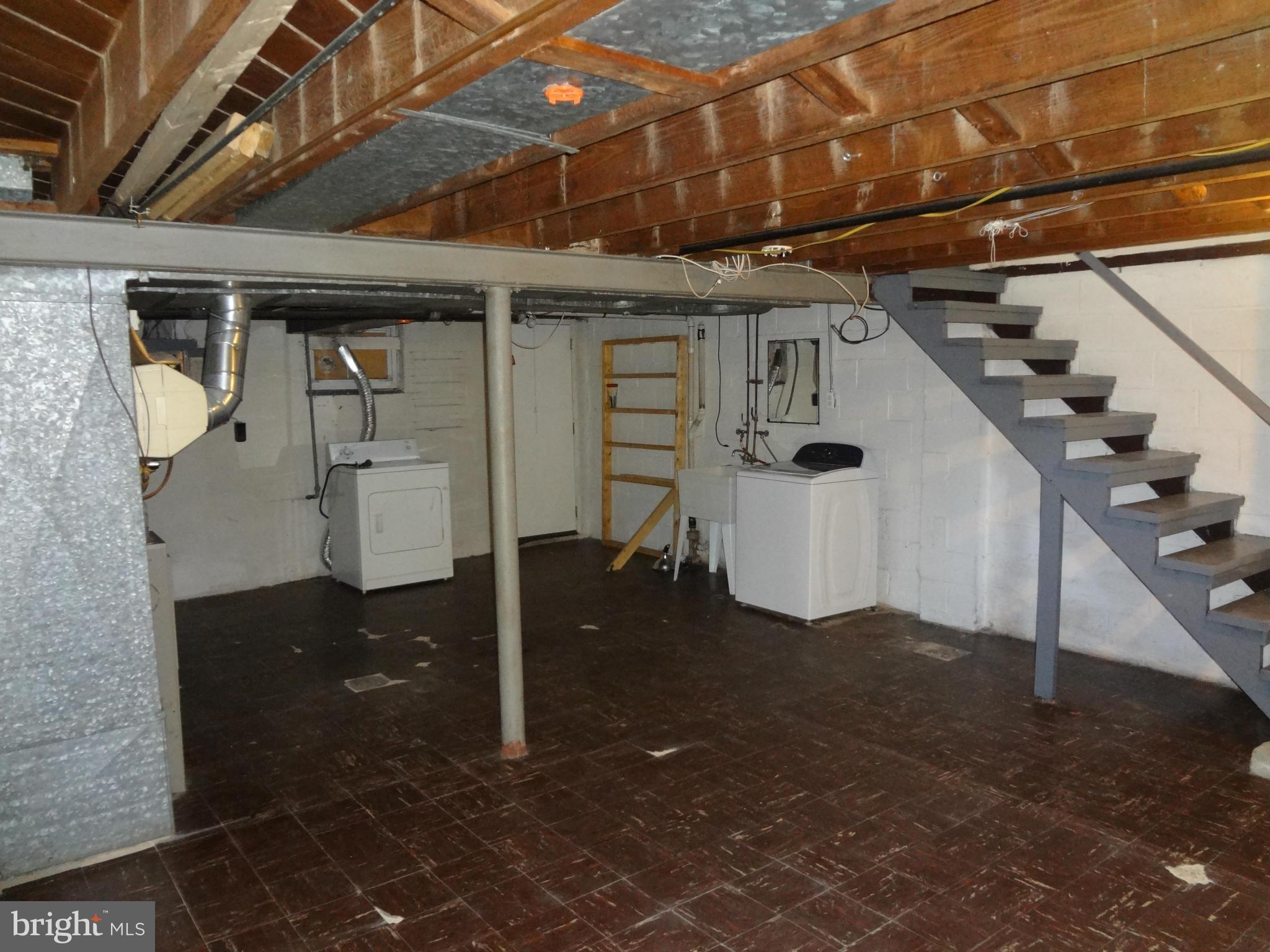 119 Garden Ridge Road Catonsville, MD 21228 - Photo 13 of 15 Basement with connection for toilet