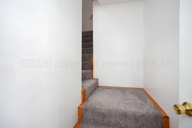 a view of empty room