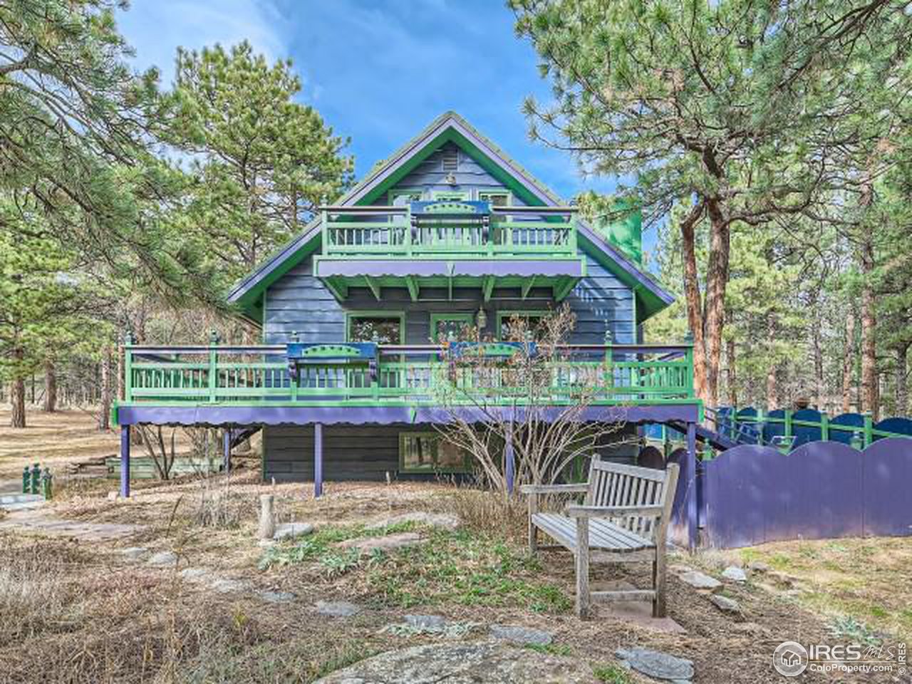 28 Wild Tiger Road Boulder, CO 80302 - Photo 2 of 39 an outdoor space with furniture and garden