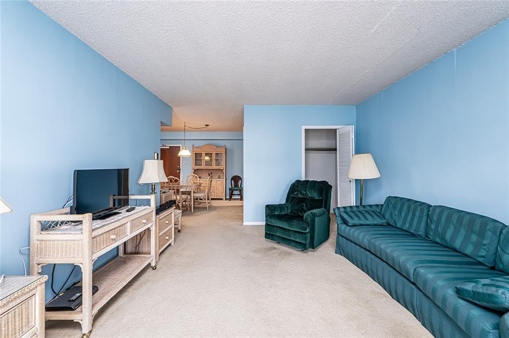 520 Washington Road, Unit 501 Pittsburgh, PA 15228 - Photo 10 of 27 LIVING ROOM W/ ACCESS TO DINING ROOM