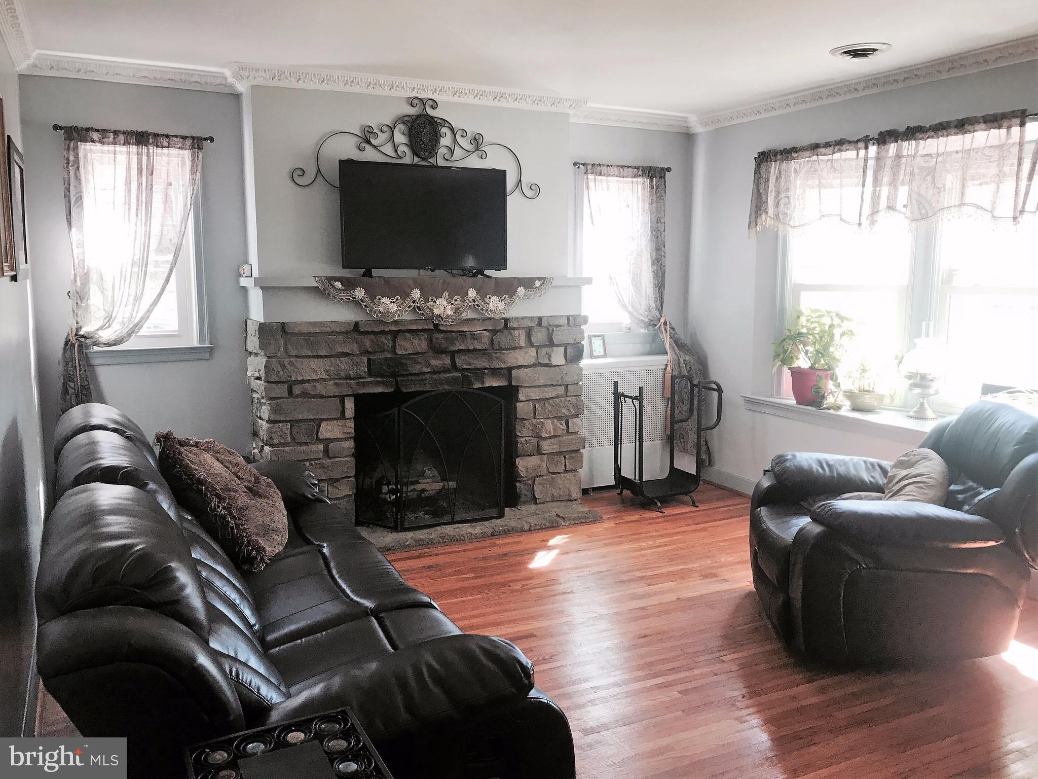 11311 Marbern Road Hagerstown, MD 21740 - Photo 9 of 18 Living Room has lovely stone fireplace