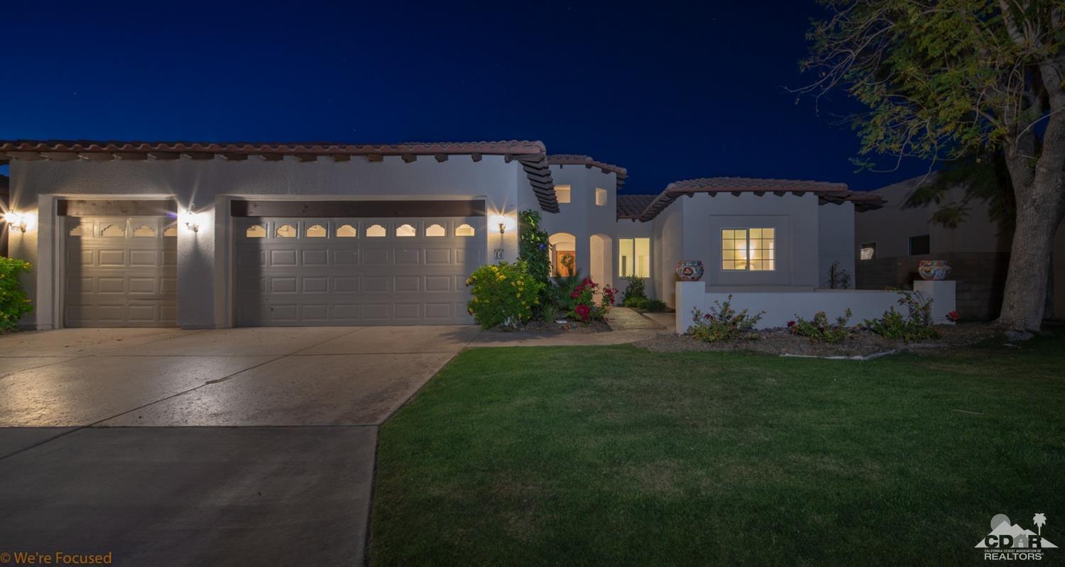 14 Tucson Circle Palm Desert, CA 92211 - Photo 20 of 20 a view of a house with a yard