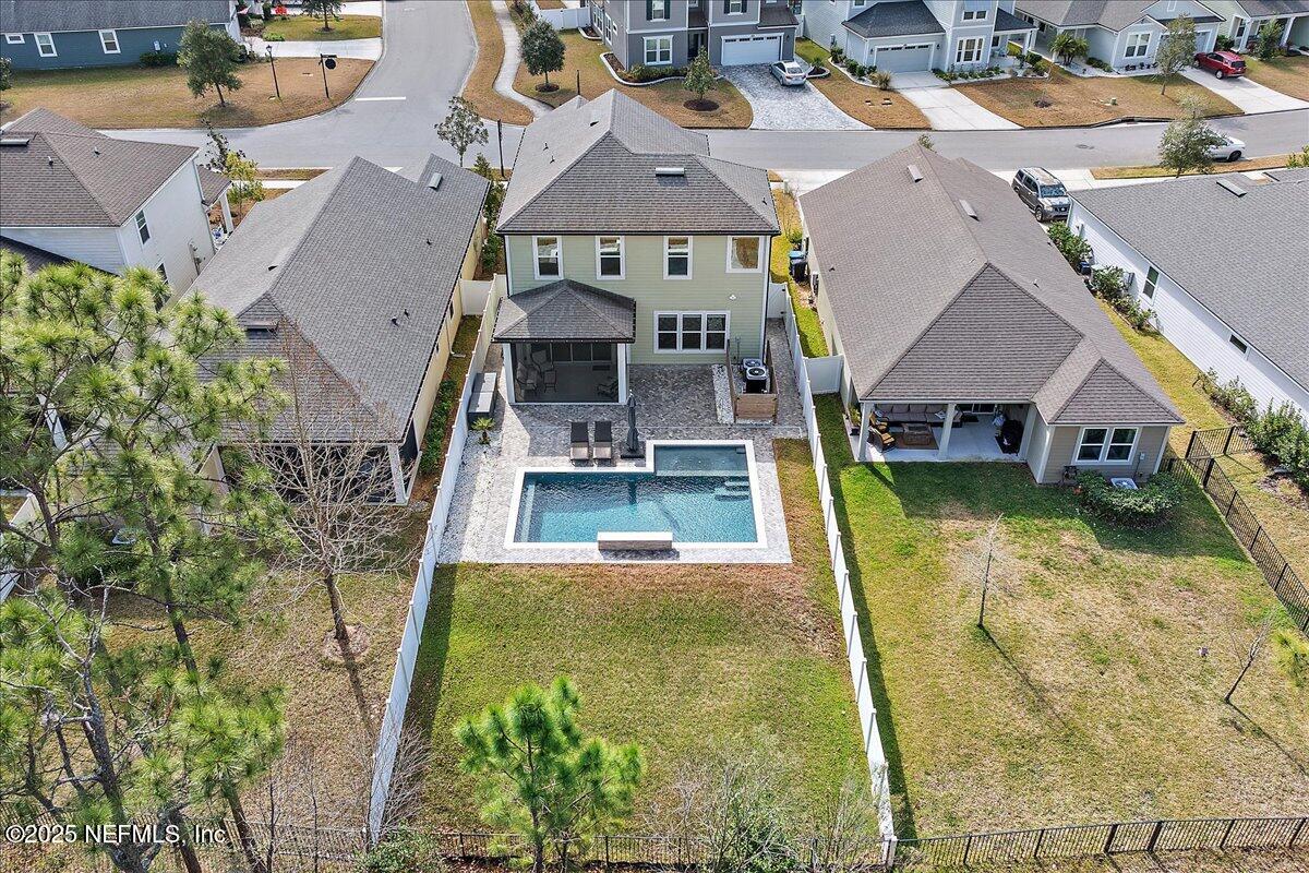 78 Calumet Drive St. Johns, FL 32259 - Photo 32 of 72 an aerial view of a house with swimming pool