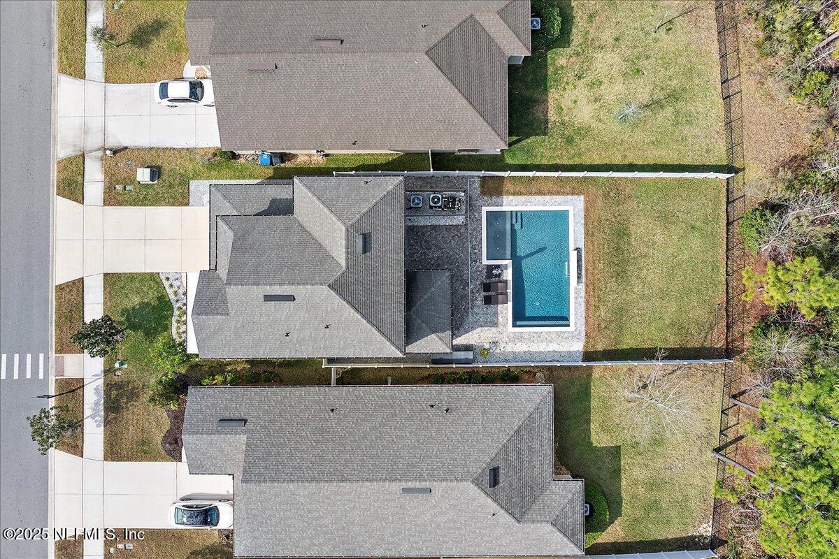 78 Calumet Drive St. Johns, FL 32259 - Photo 35 of 72 aerial view of a house with a garden
