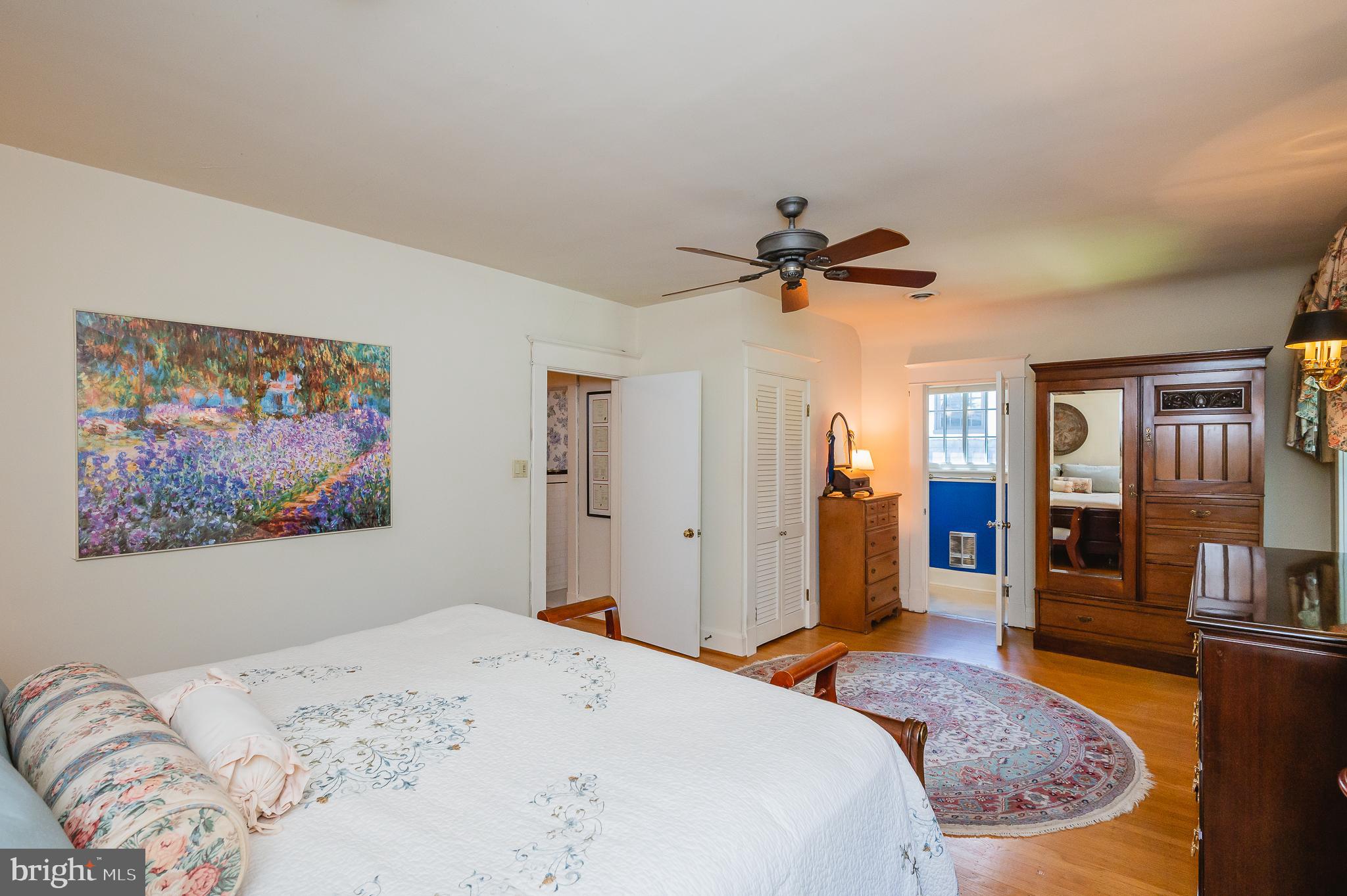 4409 Wickford Road Baltimore, MD 21210 - Photo 29 of 58 Primary bedroom equipped with ceiling fan