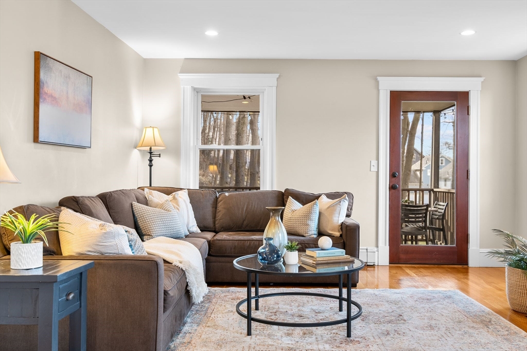 57 Edmund Road Arlington, MA 02474 - Photo 10 of 36 a living room with furniture and a window