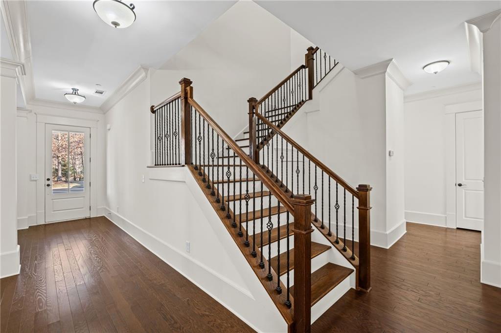 120 Walnut Circle Marietta, GA 30064 - Photo 20 of 32 a view of an entryway with wooden floor