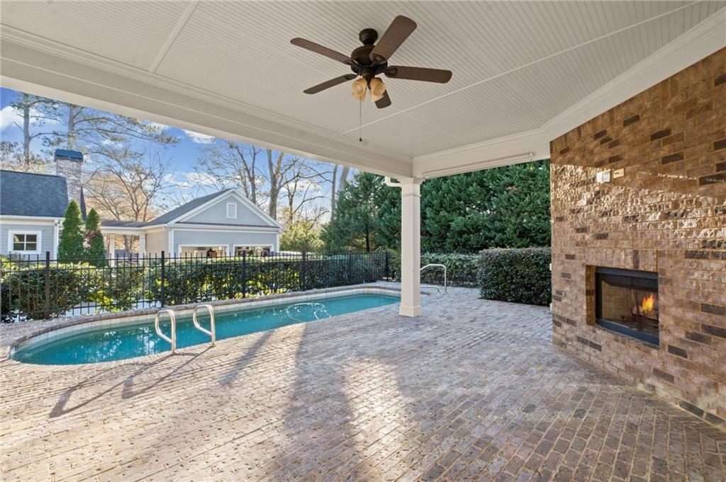 120 Walnut Circle Marietta, GA 30064 - Photo 25 of 32 a view of a house with backyard and a yard