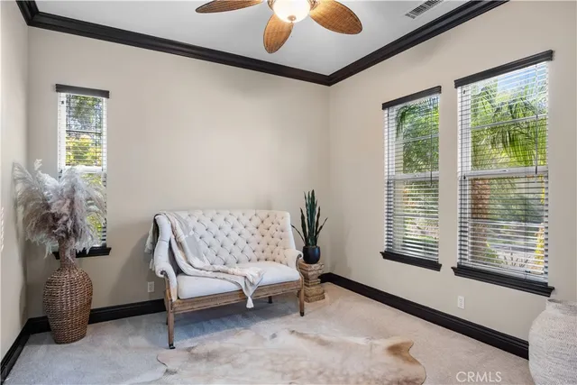 a view of a hallway with interior of the house