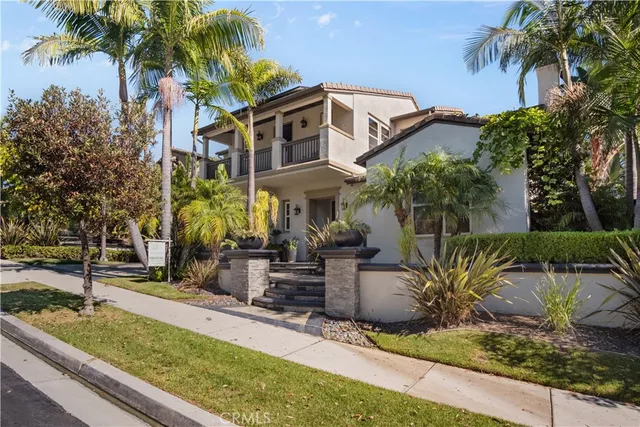 a view of a potted plant in front of a door