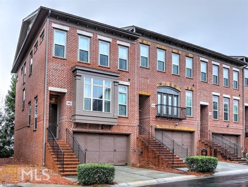 Great end unit. Tons of natural light with many windows on front, side and back. This beautifully updated home is only minutes walking distance from The Braves new stadium and The Battery with all of the great restaurants and shopping available there