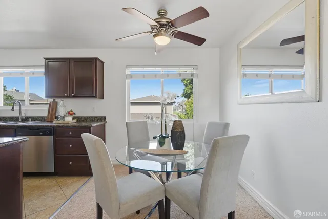 a bedroom with a bed and couch