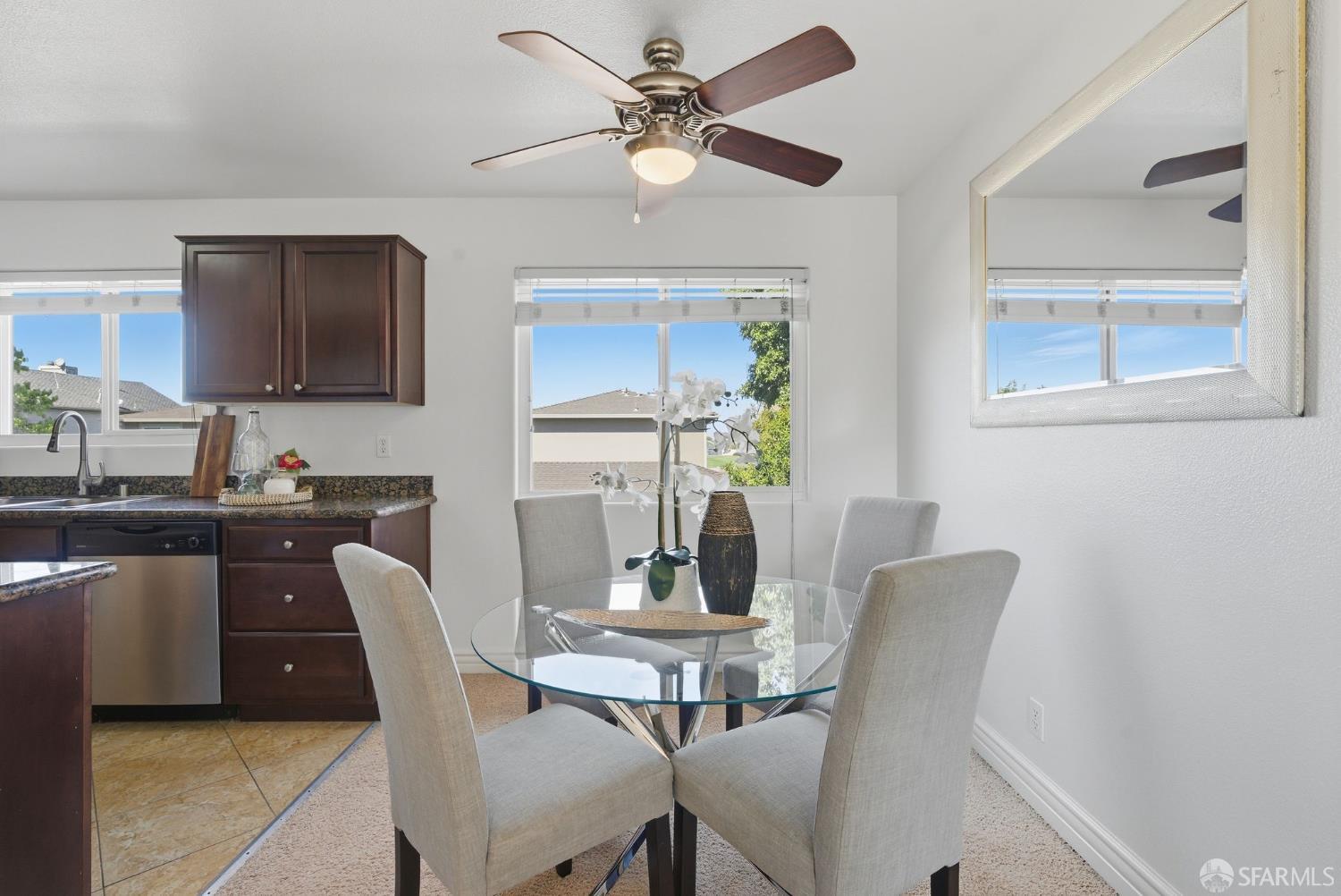 4970 Cherry Avenue, Unit 211 San Jose, CA 95118 - Photo 13 of 67 a dining room with furniture and window