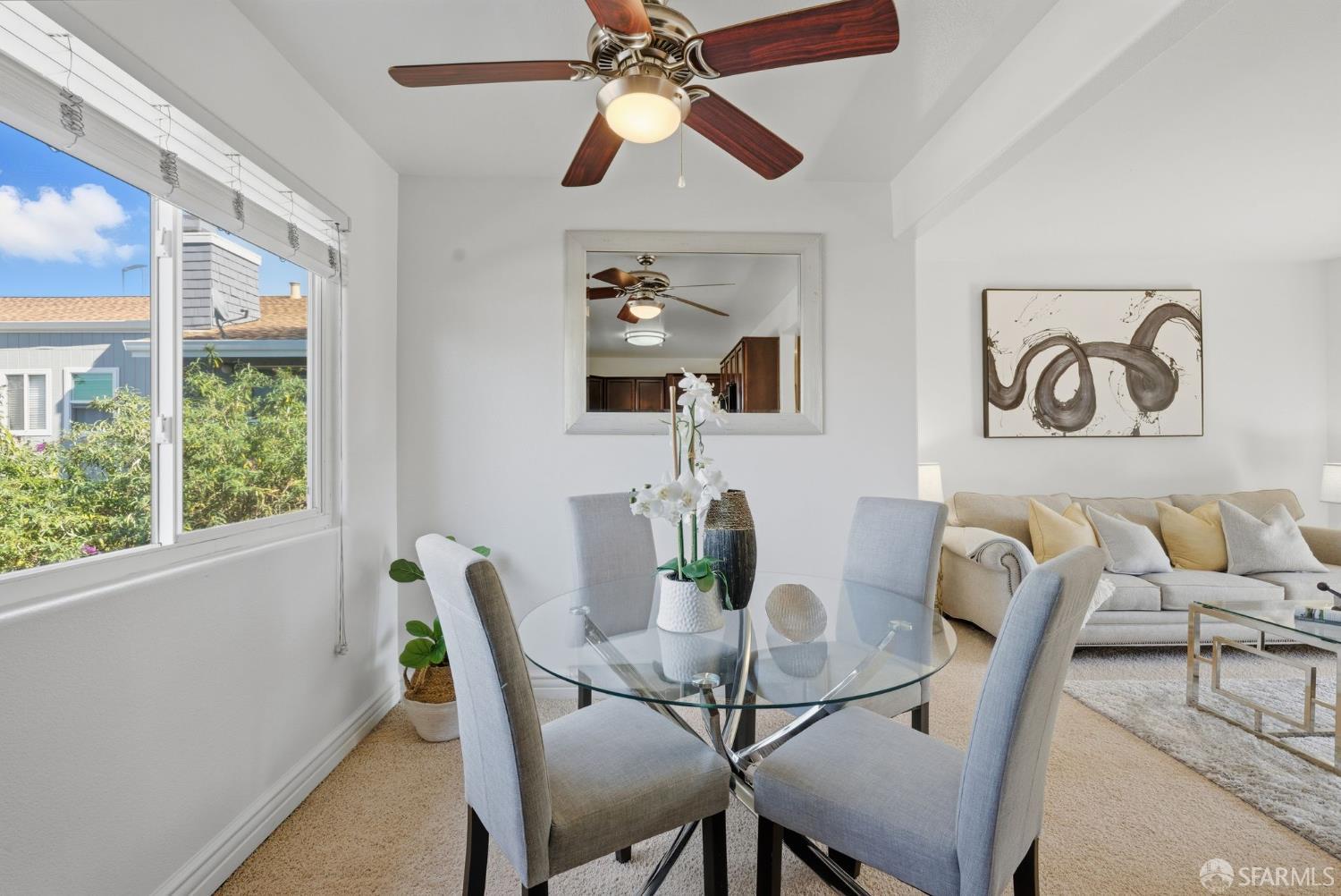 4970 Cherry Avenue, Unit 211 San Jose, CA 95118 - Photo 14 of 67 a dining room with furniture and window