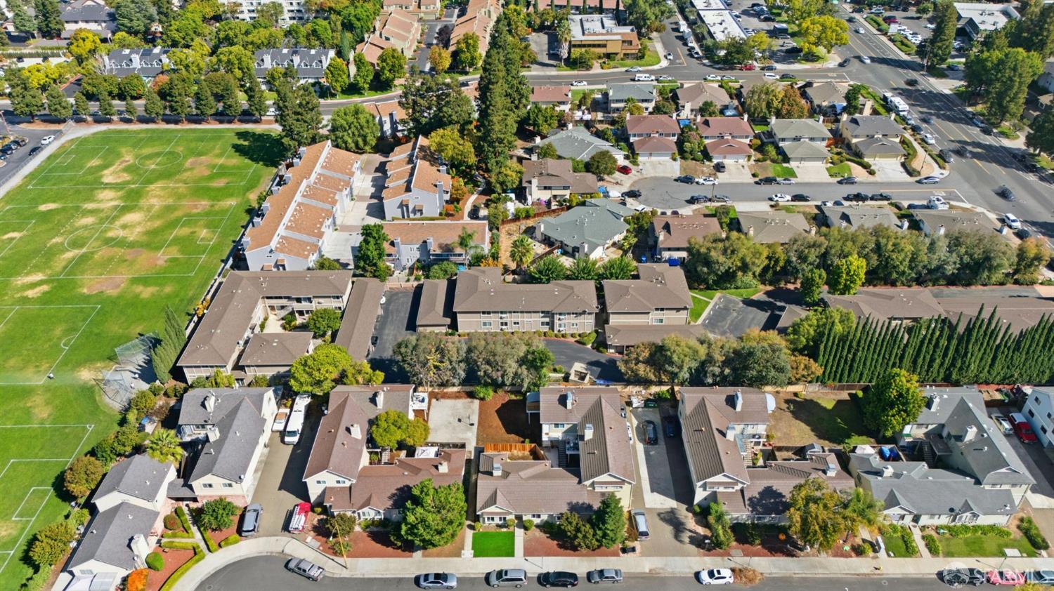 4970 Cherry Avenue, Unit 211 San Jose, CA 95118 - Photo 58 of 67 an aerial view of multiple house