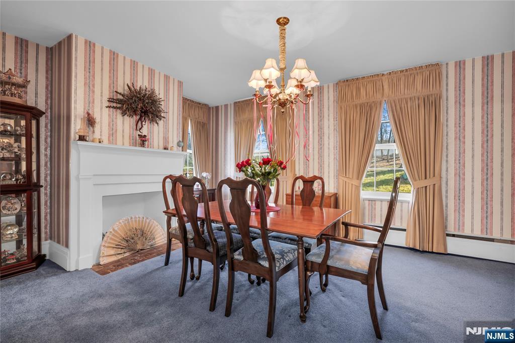 265 Little Falls Road Cedar Grove, NJ 07009 - Photo 13 of 49 a view of a dining room with furniture window and outside view
